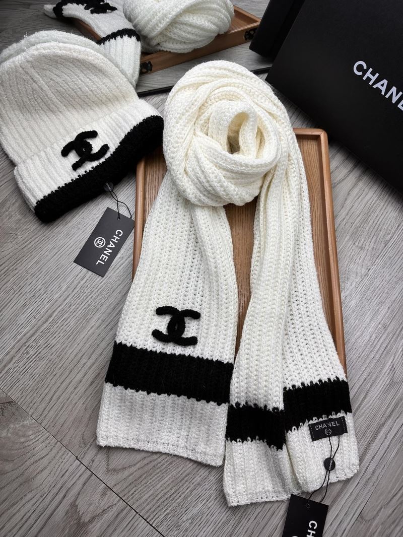 Chanel Caps Scarfs